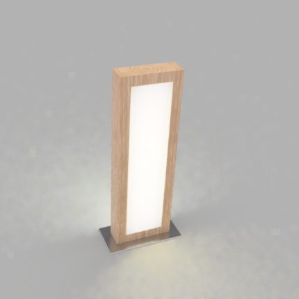 Wandfluter Vollspektrum Tageslichtleuchte für deinen Schreibtisch, Massivholz [Entwurf]